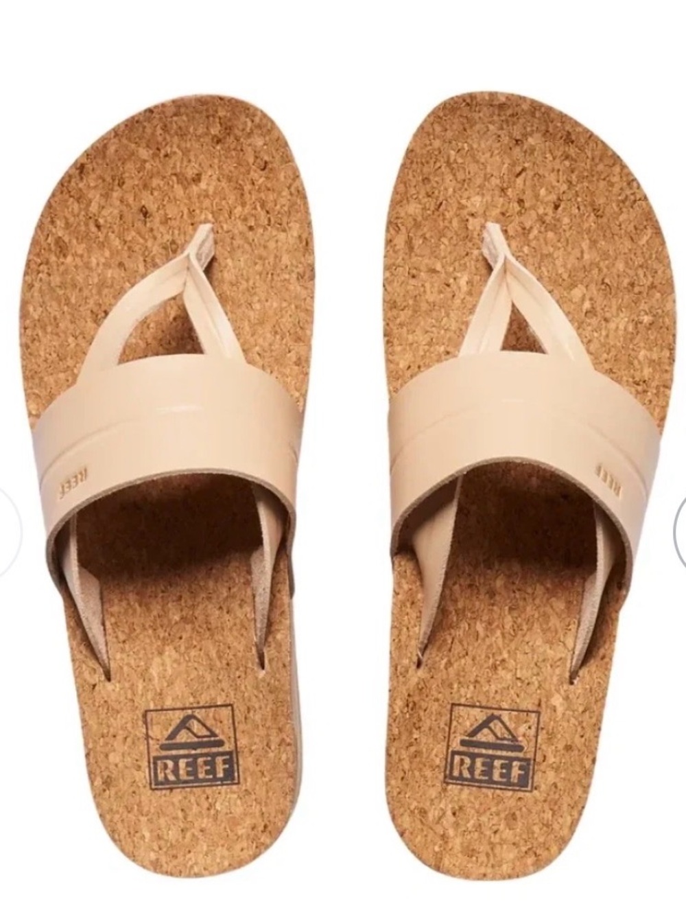 REEF Women's Vista Higher Savanah Platform Sandals Seashell Size 8
